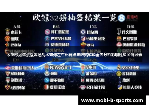 今夜欧冠焦点战客场战术如何左右比赛结果数据解读全面分析影响胜负关键因素